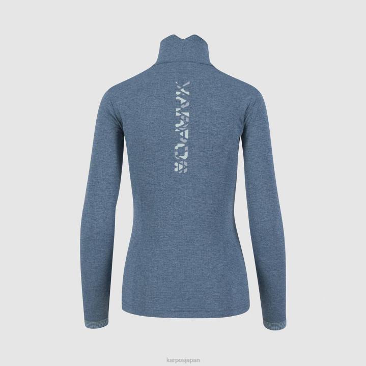 フリース| ベーリング海 Karpos 女性 ピッツォッコ ハーフジップ付き F4DL1214