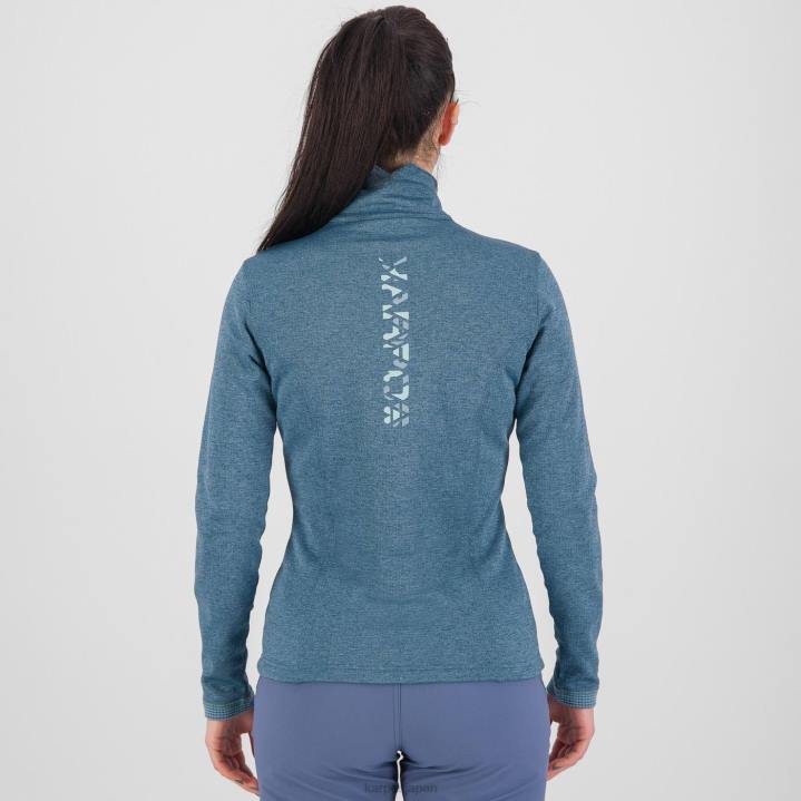 フリース| ベーリング海 Karpos 女性 ピッツォッコ ハーフジップ付き F4DL1214