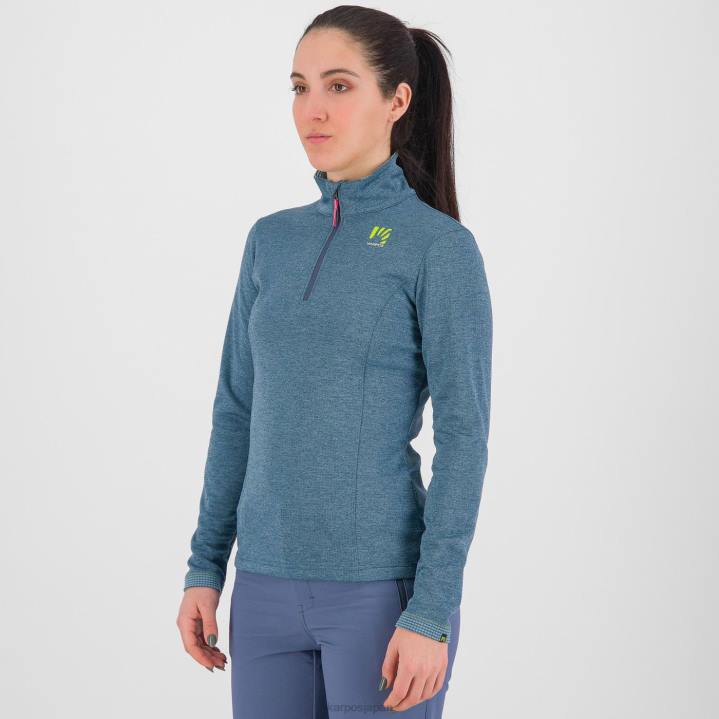 フリース| ベーリング海 Karpos 女性 ピッツォッコ ハーフジップ付き F4DL1214