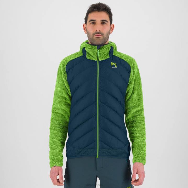 ジャケット| ミッドナイト/グリーンフラッシュ Karpos 男性 マーマロールジャケット F4DL121