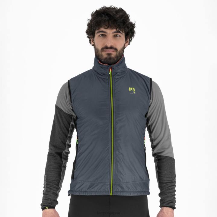 ベスト| ダークスレート/ブラック Karpos 男性 フェデラベスト F4DL124