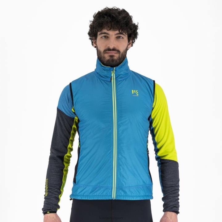 ベスト| ブルージュエル/ブラック Karpos 男性 フェデラベスト F4DL125