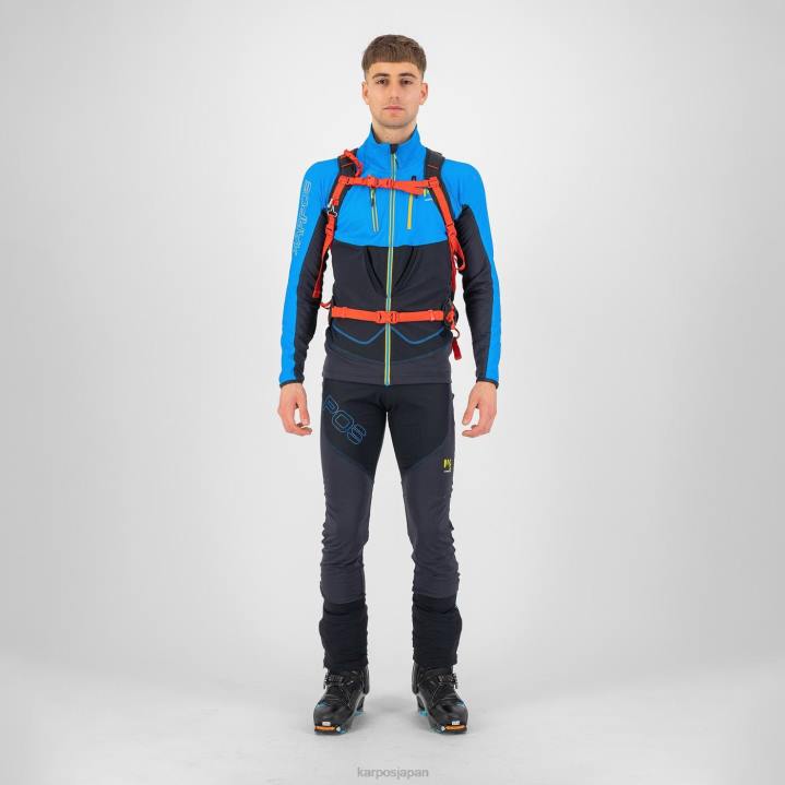 ジャケット| ディーバブルー/ブラック Karpos 男性 アラーニャ ライト ジャケット F4DL130