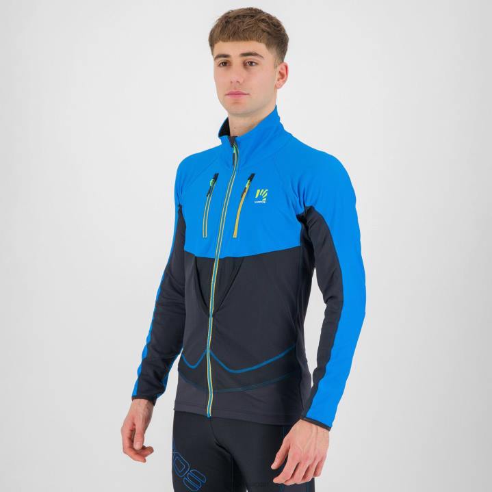 ジャケット| ディーバブルー/ブラック Karpos 男性 アラーニャ ライト ジャケット F4DL130