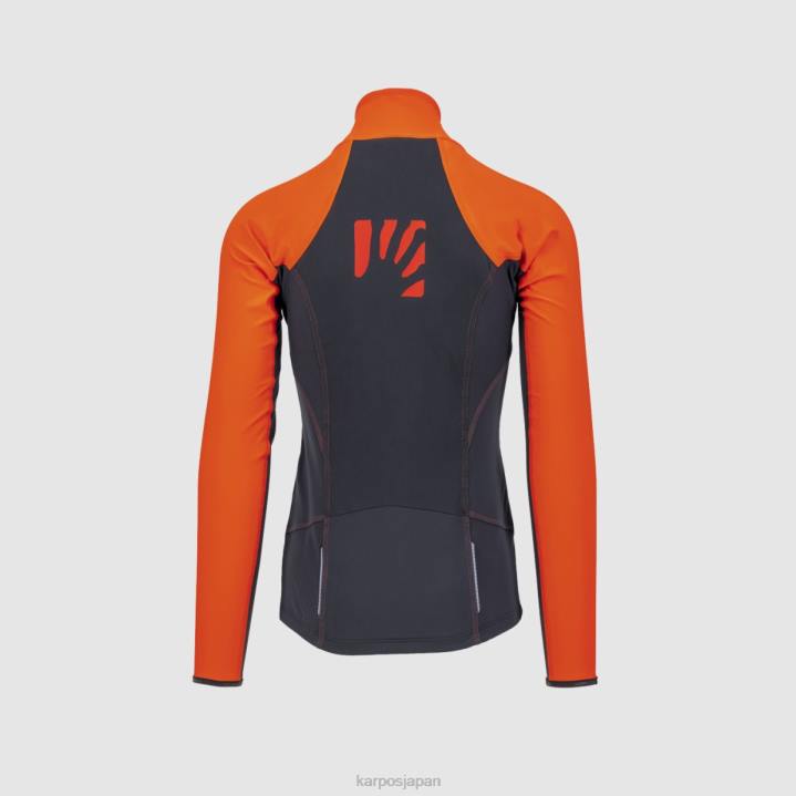 ジャケット| ブラック/グレナデン Karpos 男性 アラーニャ ライト ジャケット F4DL132