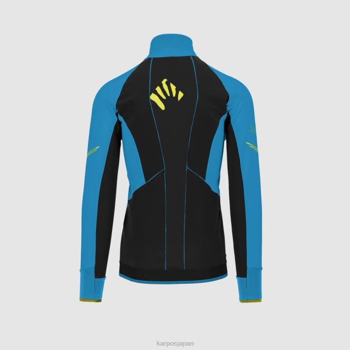 ジャケット| 黒/青の宝石 Karpos 男性 アラーニャ エヴォ ジャケット F4DL134