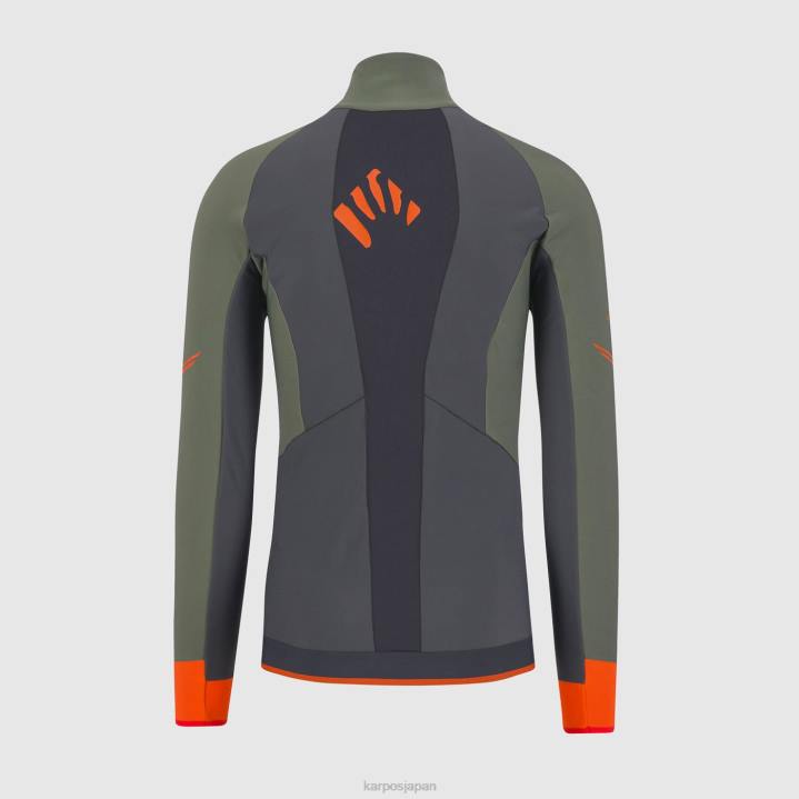 ジャケット| ブラックサンド/タイム Karpos 男性 アラーニャ エヴォ ジャケット F4DL136