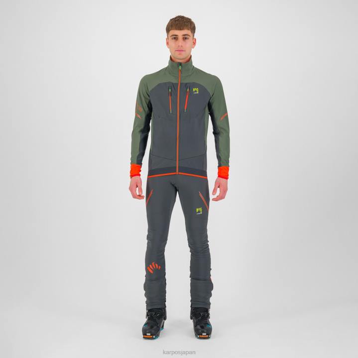 ジャケット| ブラックサンド/タイム Karpos 男性 アラーニャ エヴォ ジャケット F4DL136