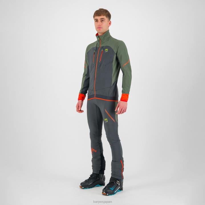 ジャケット| ブラックサンド/タイム Karpos 男性 アラーニャ エヴォ ジャケット F4DL136