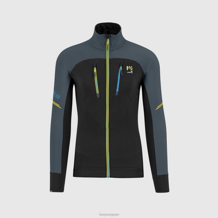 ジャケット| ブラック/ダークスレート Karpos 男性 アラーニャ エヴォ ジャケット F4DL137