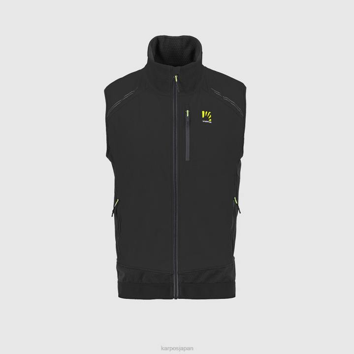ベスト| 黒/墨汁 Karpos 男性 アラーニャ プラス エボ ベスト F4DL140