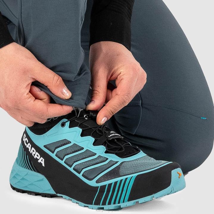 パンツ| ダークスレート/青い環礁 Karpos 女性 フェデラパンツ付き F4DL1427