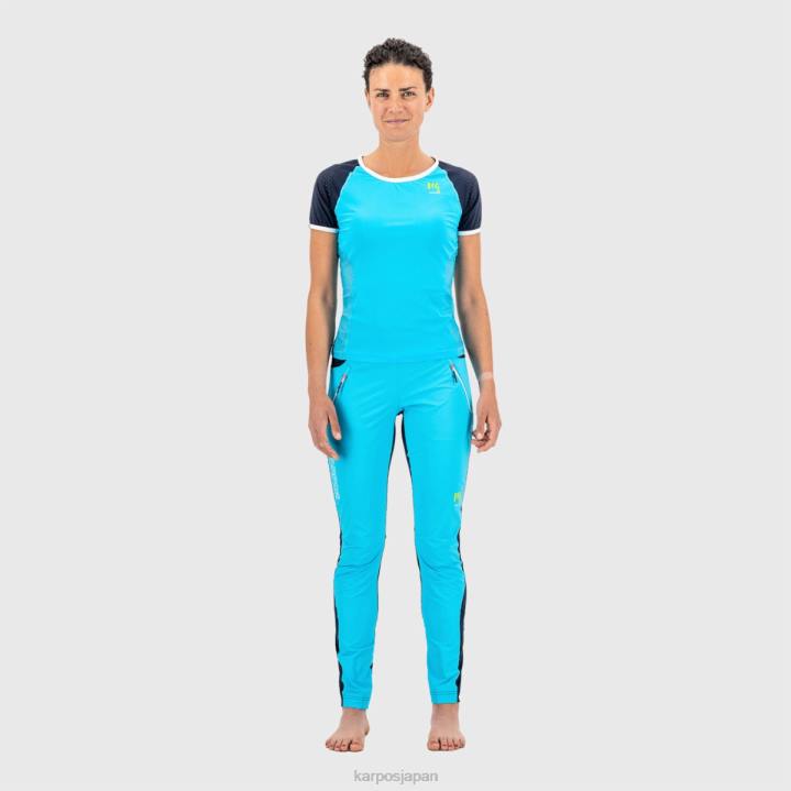 パンツ| ブルーアトール/スカイキャプテン Karpos 女性 トレシーム エボリューション パンツ付き F4DL1442