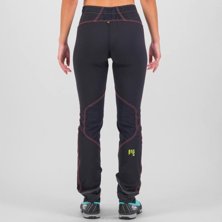 パンツ| ヴィンテージインディゴ/ブラック/ホットコーラル Karpos 女性 ロックウィパンツ F4DL1469