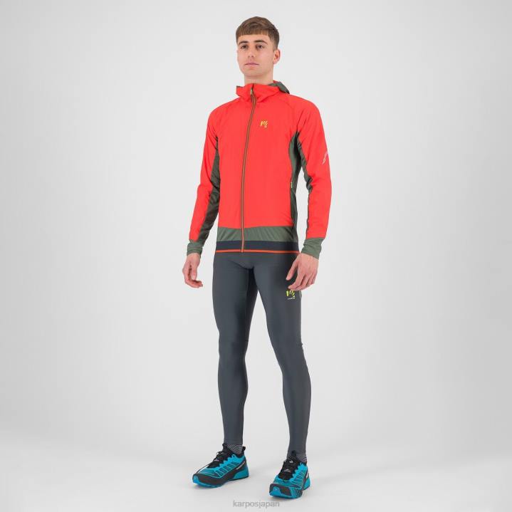 ジャケット| スパイシーオレンジ/タイム Karpos 男性 ラバレドウィンタージャケット F4DL146