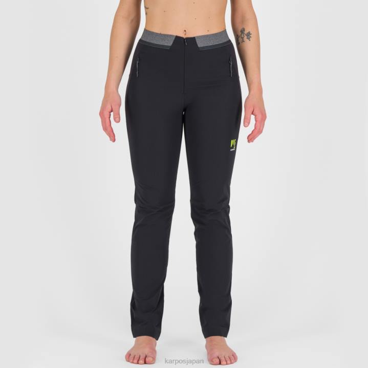 パンツ| ブラック/ダークグレー Karpos 女性 トレシームパンツ F4DL1481