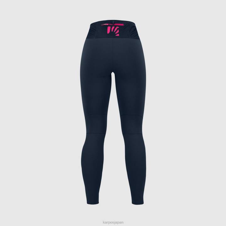 パンツ| バルカン/ピンク Karpos 女性 ラバレド冬はタイトです F4DL1517