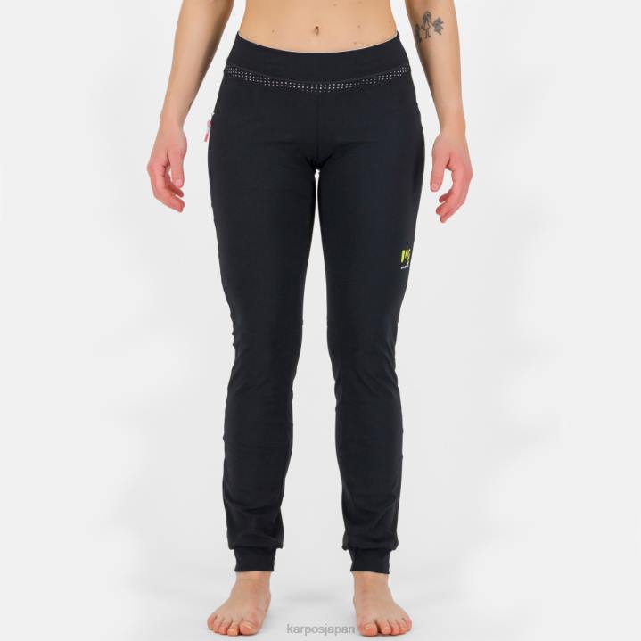 パンツ| 黒、白 Karpos 女性 パンツ付きの気楽な F4DL1534