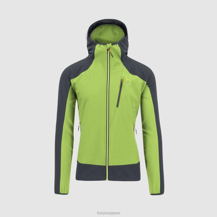 ジャケット| ジャスミングリーン/オンブルブルー Karpos 男性 パレーテ ジャケット F4DL154