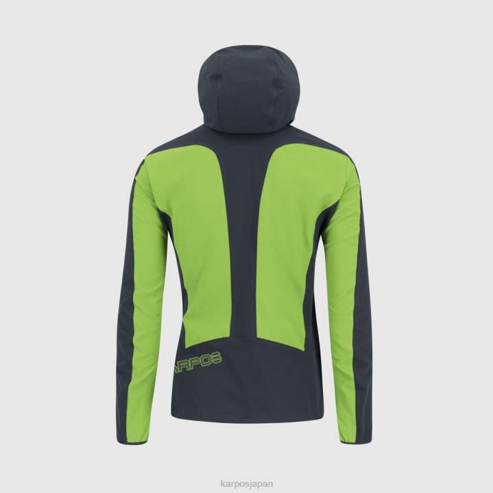 ジャケット| ジャスミングリーン/オンブルブルー Karpos 男性 パレーテ ジャケット F4DL154