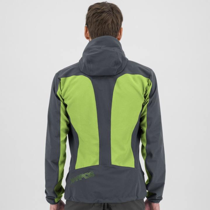 ジャケット| ジャスミングリーン/オンブルブルー Karpos 男性 パレーテ ジャケット F4DL154