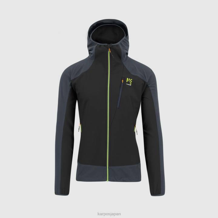 ジャケット| ブラック/オンブルブルー/ジャスミングリーン Karpos 男性 パレーテ ジャケット F4DL155