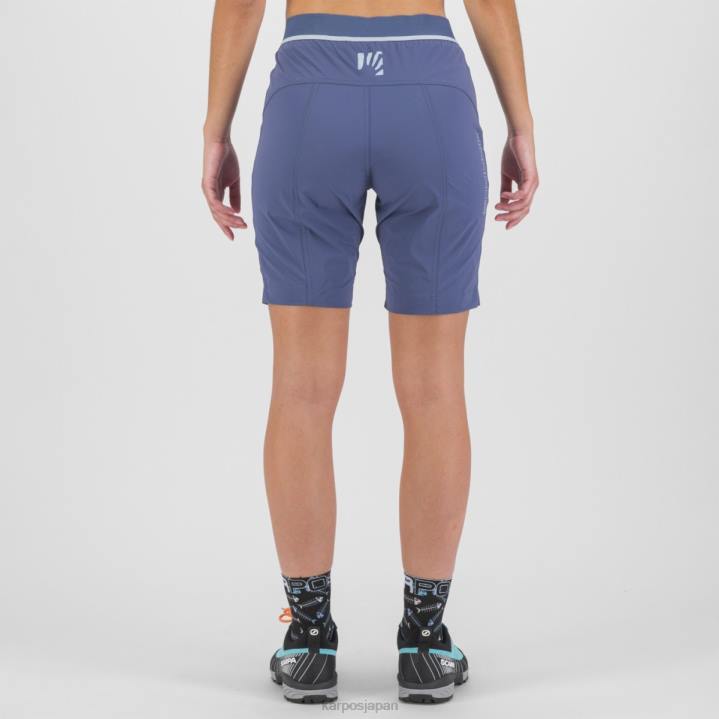 短い| ヴィンテージインディゴ/アクアマリン Karpos 女性 トレ・シーメ・ウィ・バミューダ F4DL1557