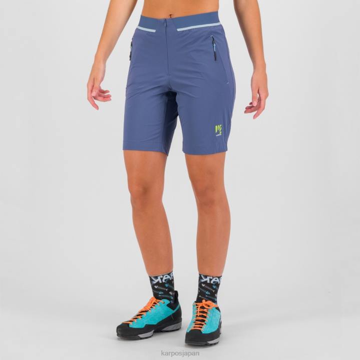 短い| ヴィンテージインディゴ/アクアマリン Karpos 女性 トレ・シーメ・ウィ・バミューダ F4DL1557