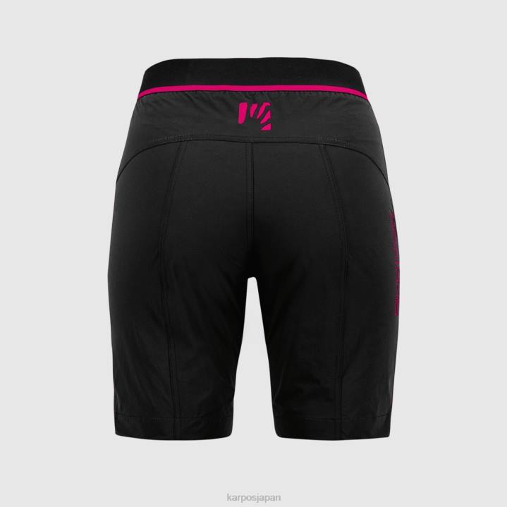 短い| 黒/ほのめかし Karpos 女性 トレ・シーメ・ウィ・バミューダ F4DL1558