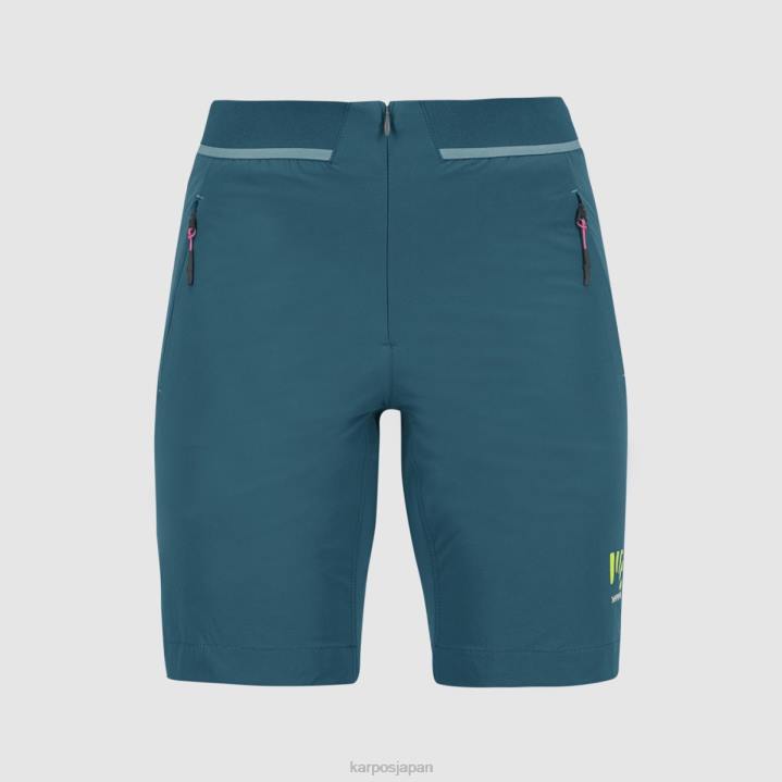 短い| コルセア/アドリアティックブルー Karpos 女性 トレ・シーメ・ウィ・バミューダ F4DL1559
