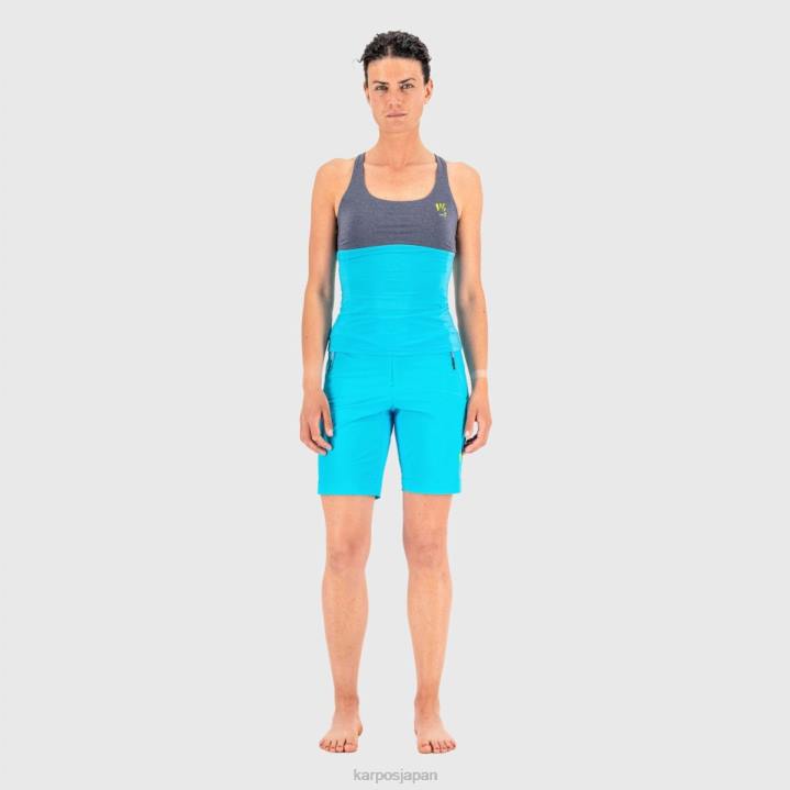 短い| ブルーアトール/スカイキャプテン Karpos 女性 トレ・シーメ・ウィ・バミューダ F4DL1561