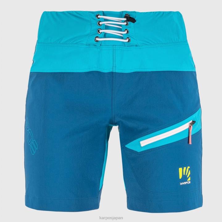 短い| モロッカンブルー/ブルーバード Karpos 女性 ヴァル・ディ・デントロ・バミューダ F4DL1576