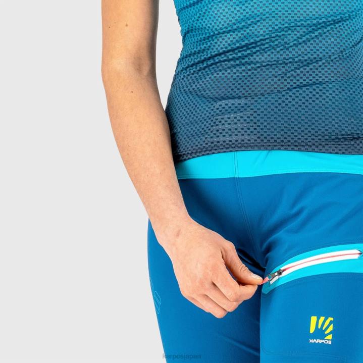 短い| モロッカンブルー/ブルーバード Karpos 女性 ヴァル・ディ・デントロ・バミューダ F4DL1576