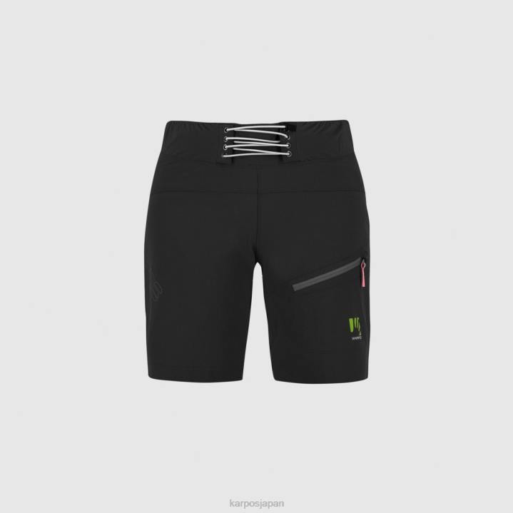 短い| ブラック/オンブルブルー Karpos 女性 ヴァル・ディ・デントロ・バミューダ F4DL1577