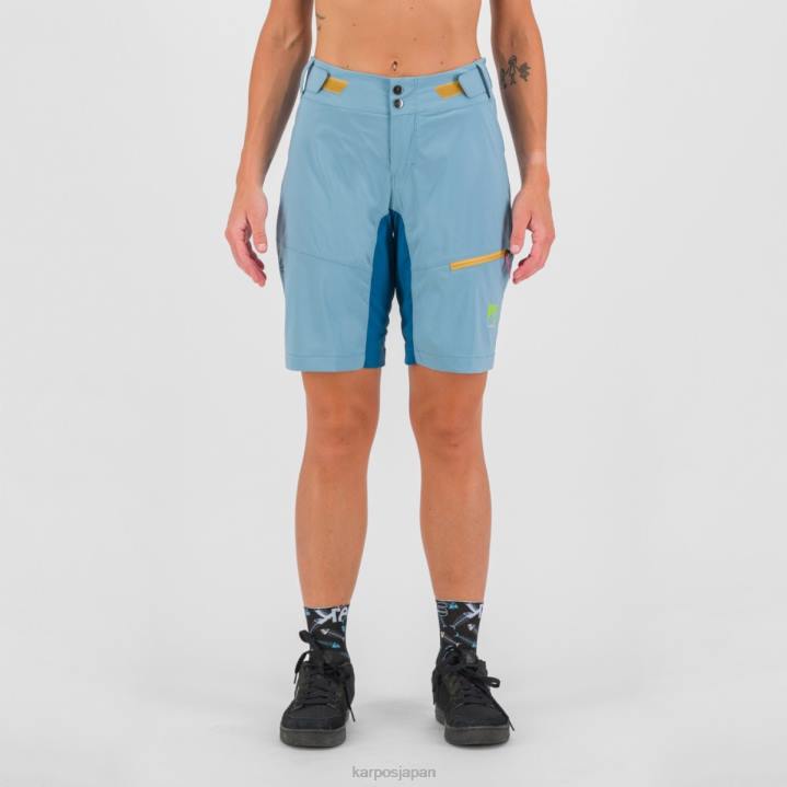 短い| アドリアティックブルー/コルセア Karpos 女性 ヴァル・ヴィオラ・ウィ・ショート F4DL1578