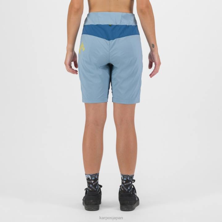短い| アドリアティックブルー/コルセア Karpos 女性 ヴァル・ヴィオラ・ウィ・ショート F4DL1578