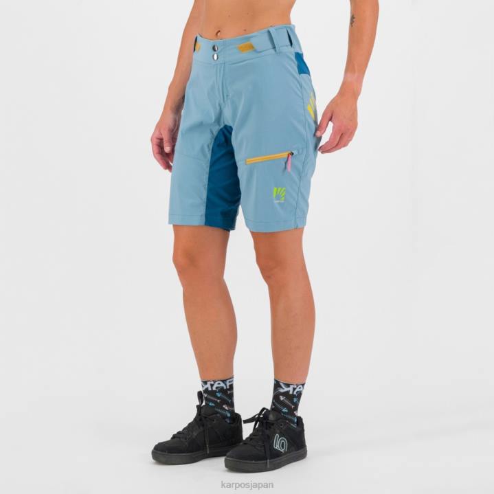 短い| アドリアティックブルー/コルセア Karpos 女性 ヴァル・ヴィオラ・ウィ・ショート F4DL1578