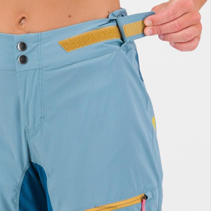 短い| アドリアティックブルー/コルセア Karpos 女性 ヴァル・ヴィオラ・ウィ・ショート F4DL1578