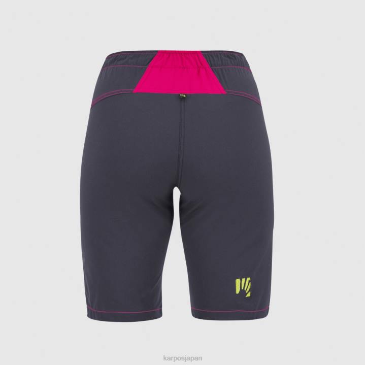 短い| ほのめかし/オンブルブルー Karpos 女性 ロック・バミューダ F4DL1590