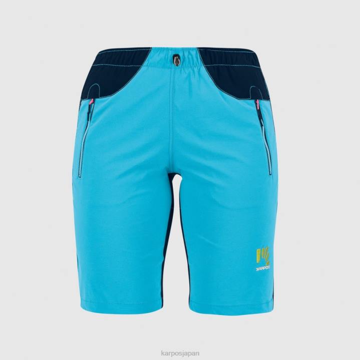 短い| ブルーアトール/スカイキャプテン Karpos 女性 ロック・バミューダ F4DL1591