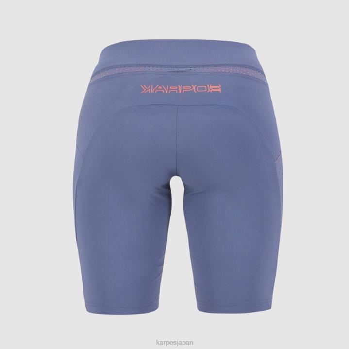 短い| ヴィンテージインディゴ/ホットコーラル Karpos 女性 のんびりしたバミューダ F4DL1596