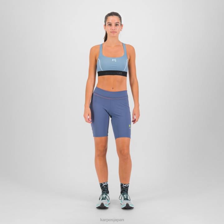 短い| ヴィンテージインディゴ/ホットコーラル Karpos 女性 のんびりしたバミューダ F4DL1596