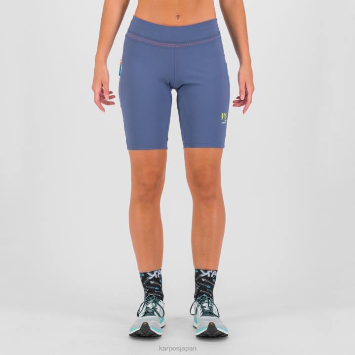 短い| ヴィンテージインディゴ/ホットコーラル Karpos 女性 のんびりしたバミューダ F4DL1596