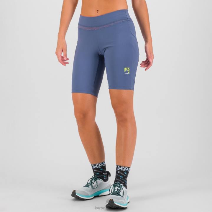 短い| ヴィンテージインディゴ/ホットコーラル Karpos 女性 のんびりしたバミューダ F4DL1596