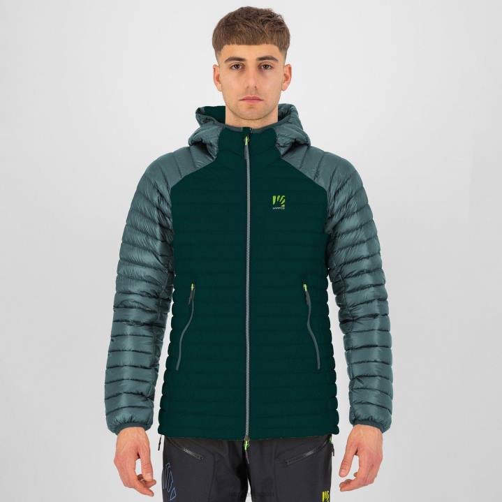 ジャケット| 森林/北大西洋 Karpos 男性 アラーニャ ダウンジャケット F4DL15