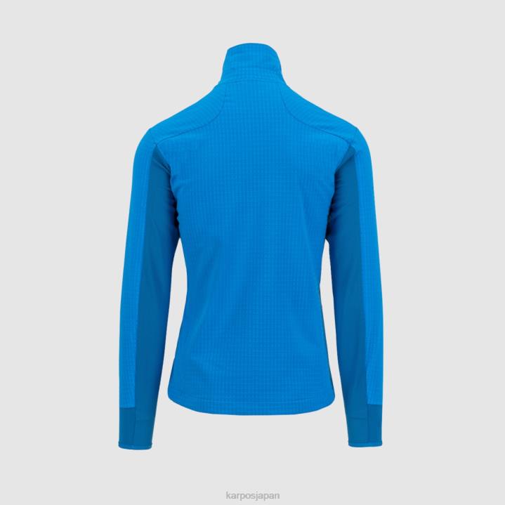 フリース| 青い宝石 Karpos 男性 リスエボジャケット F4DL160