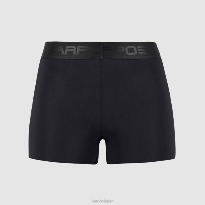 短い| 黒 Karpos 女性 ボクサーと F4DL1612