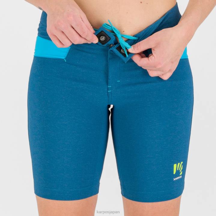 短い| モロッカンブルー/ブルーバード Karpos 女性 バミューダ諸島のドラダ F4DL1616