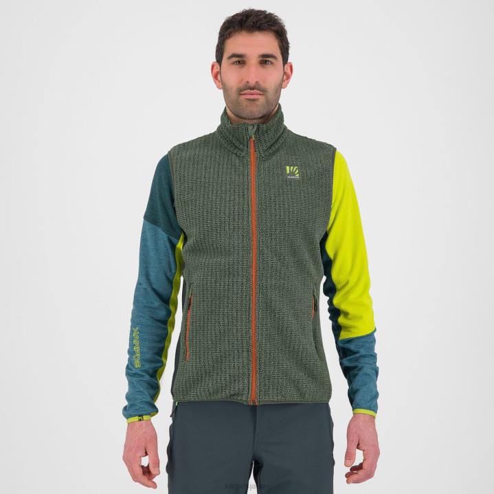 ベスト| タイム/ブラックサンド Karpos 男性 ロケッタベスト F4DL164