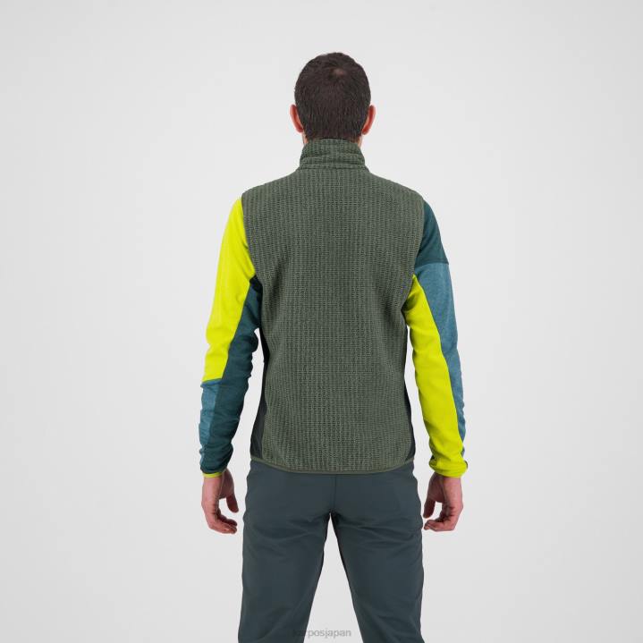 ベスト| タイム/ブラックサンド Karpos 男性 ロケッタベスト F4DL164